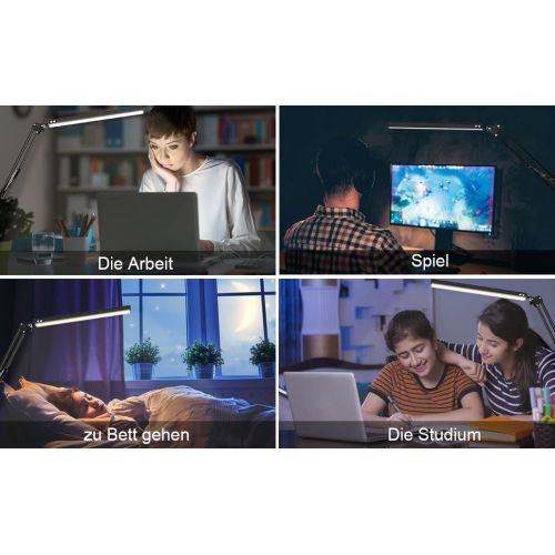 Работна LED лампа със скоба – енергоспестяваща и стилна