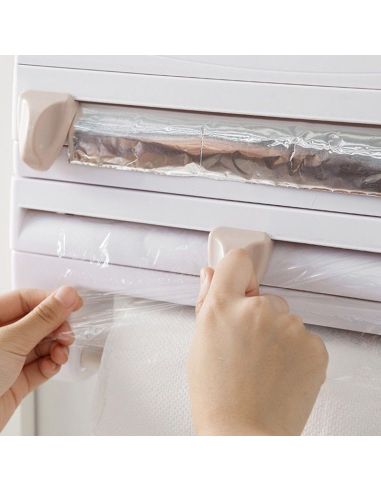 Triple Paper Поставка за кухненска хартия и фолио