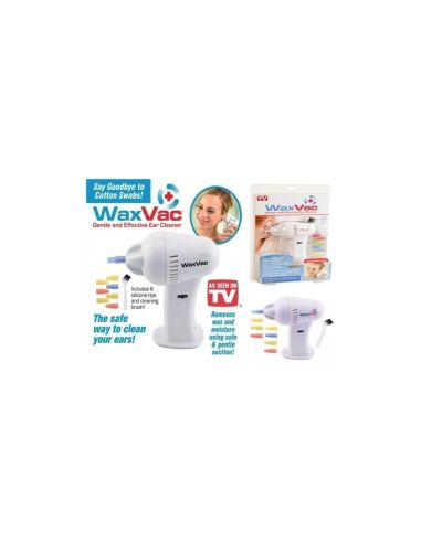 Уред за почистване на уши Wax Vac, Вакуум