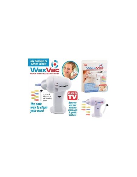 Уред за почистване на уши Wax Vac, Вакуум