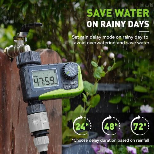 RainPoint: Таймер с LCD Дисплей и Функция Rain Delay