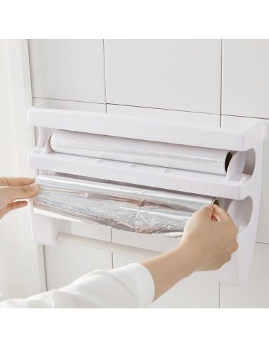 Triple Paper Поставка за кухненска хартия и фолио