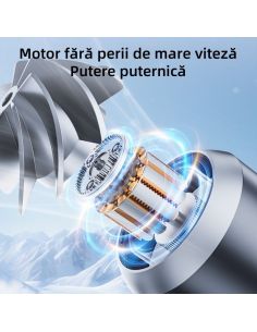 Прахосмукачка с USB-Захранване  С Накрайници за Фуги и Четки 2