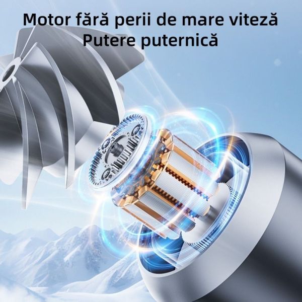 Прахосмукачка с USB-Захранване  С Накрайници за Фуги и Четки