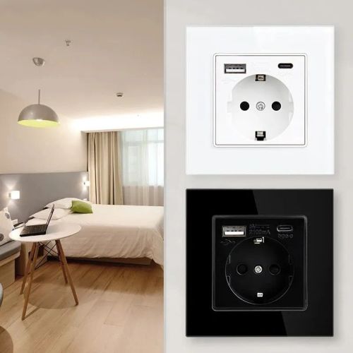 Контакт за Телефон с 2 USB Изхода