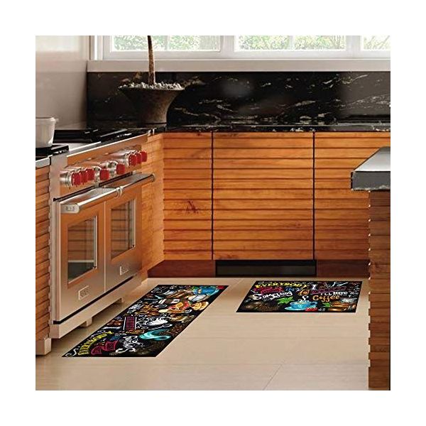 Комплект Малки Килимчета за Кухня  40x60 и 40x120см, За Пред Мивка и П