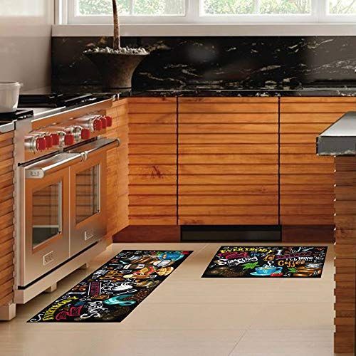 Комплект Малки Килимчета за Кухня  40x60 и 40x120см, За Пред Мивка и П