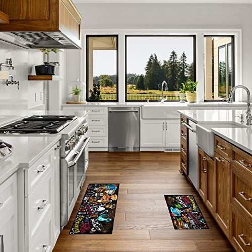 Комплект Малки Килимчета за Кухня  40x60 и 40x120см, За Пред Мивка и П