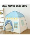 Палатка Къща "Звезден Замък"  За Игра на Закрито, Квадратна Форма