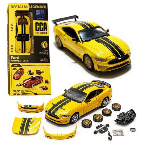 Подарък за Колекционер: Ford Mustang GT Метален Макет 1:24