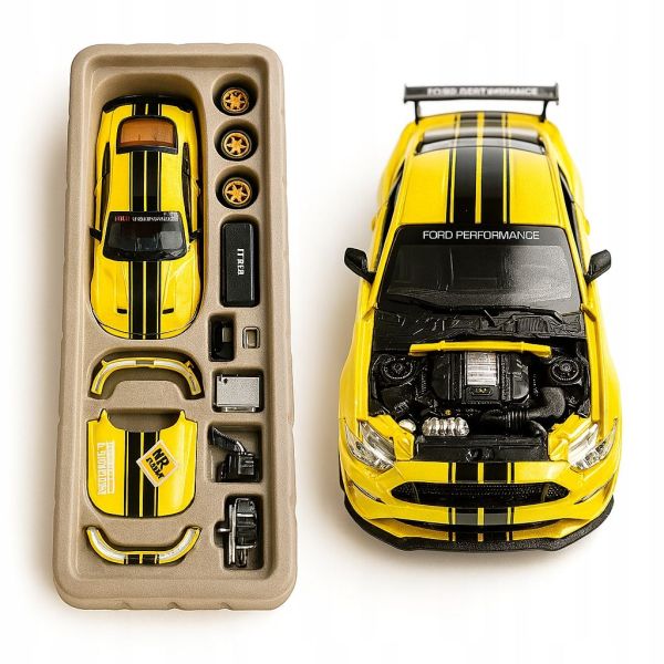 Подарък за Колекционер: Ford Mustang GT Метален Макет 1:24