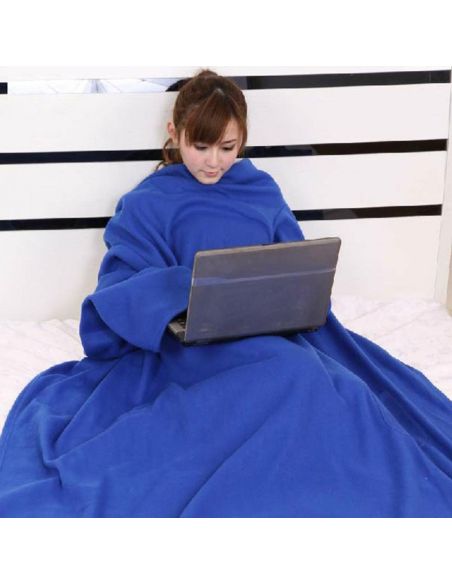 Одеяло от микроплюш с ръкави SNUGGIE
