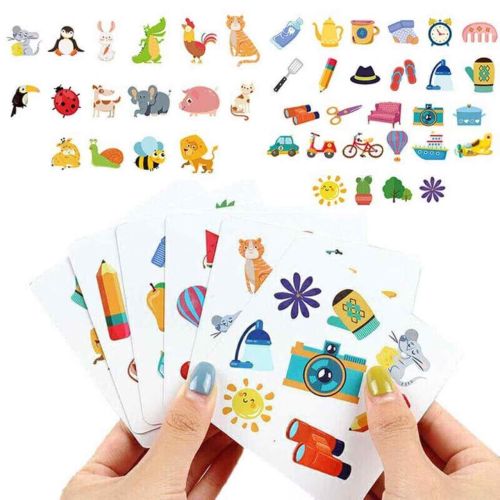 Семейна Игра с Бърза Реакция и Звънец Crazy Flip Card Game
