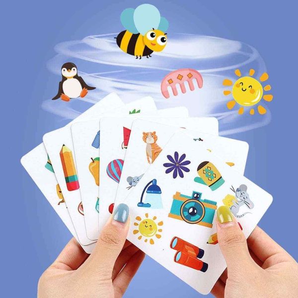 Семейна Игра с Бърза Реакция и Звънец Crazy Flip Card Game