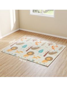 Голямо детско килимче за лазене 150x180x1 см от XPE пяна 2