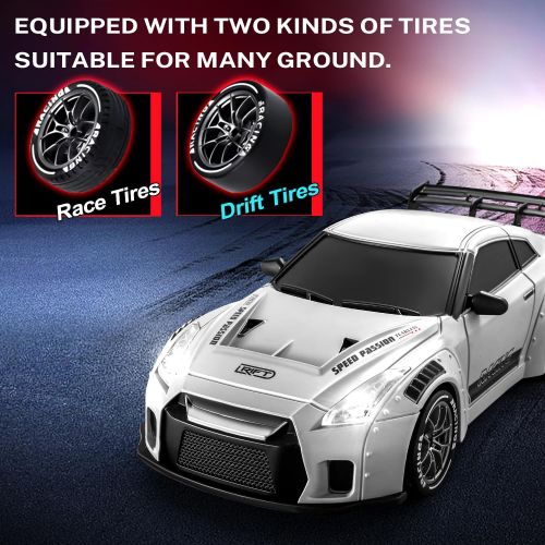 Детска количка за дрифт Nissan GTR – Пълен комплект със скорости и дрифт гуми