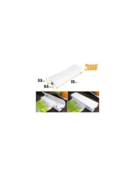 Уред за запечатване на хранителни продукти Reseal and save