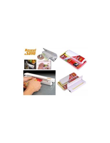 Уред за запечатване на хранителни продукти Reseal and save