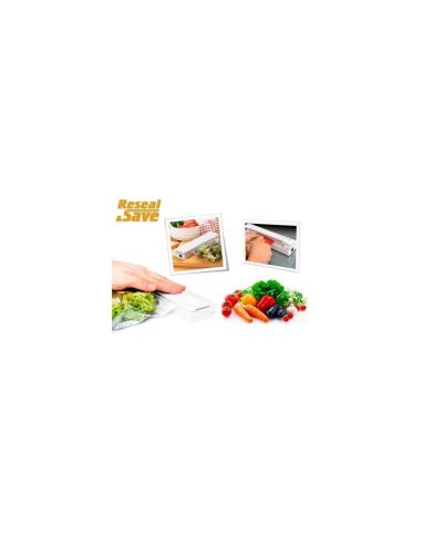 Уред за запечатване на хранителни продукти Reseal and save