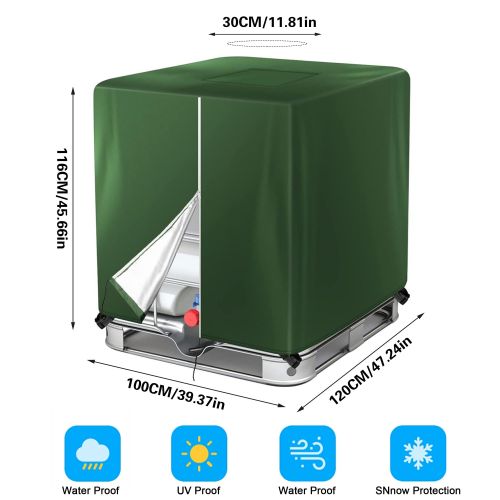 Калъф за IBC контейнер 1000L от висококачествена Oxford 210D материя