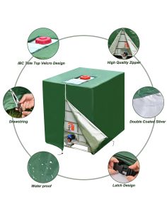 Калъф за IBC контейнер 1000L от висококачествена Oxford 210D материя