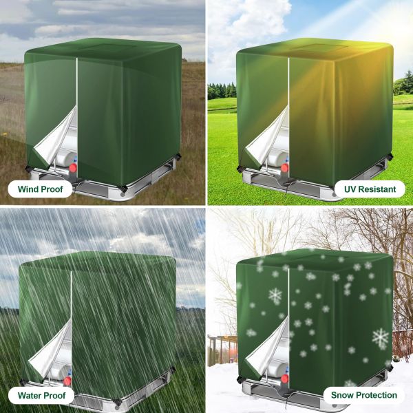 Калъф за IBC контейнер 1000L от висококачествена Oxford 210D материя