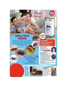 Ултразвуков унищожител за насекоми и гризачи  Pest reject 2