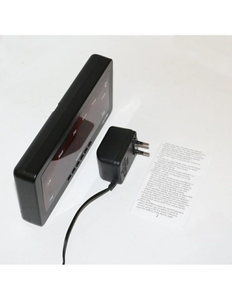 LED електронен часовник CX-2158, свети в червено