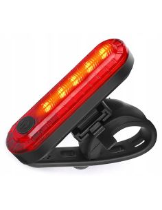 Велосипеден фар с двоен CREE XM L T6 LED диод и червен заден стоп 2