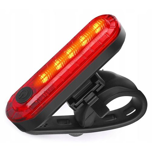 Велосипеден фар с двоен CREE XM L T6 LED диод и червен заден стоп