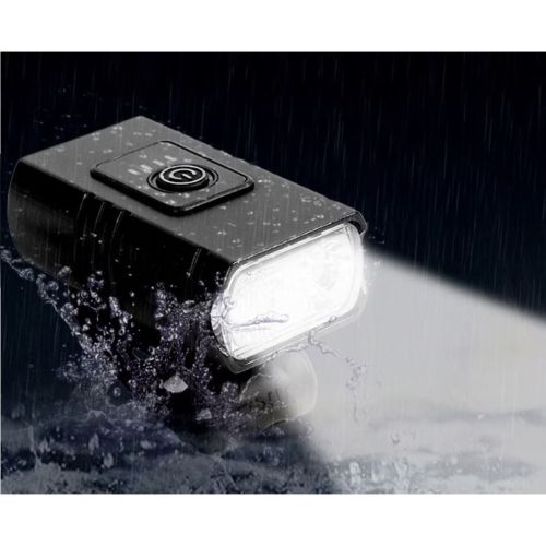 Велосипеден фар с двоен CREE XM L T6 LED диод и червен заден стоп