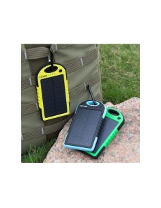 Водоустойчиво зарядно Соларна Външна Батерия Power Bank 5000 mAh