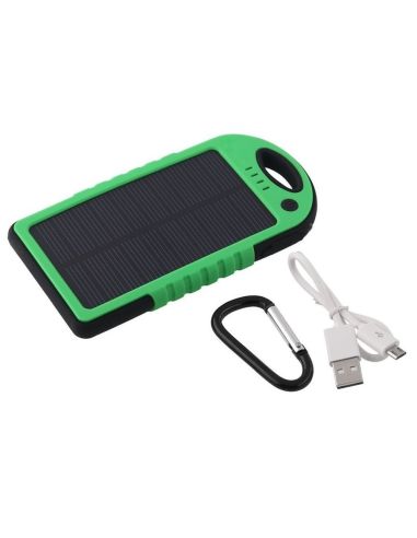 Водоустойчиво зарядно Соларна Външна Батерия Power Bank 5000 mAh