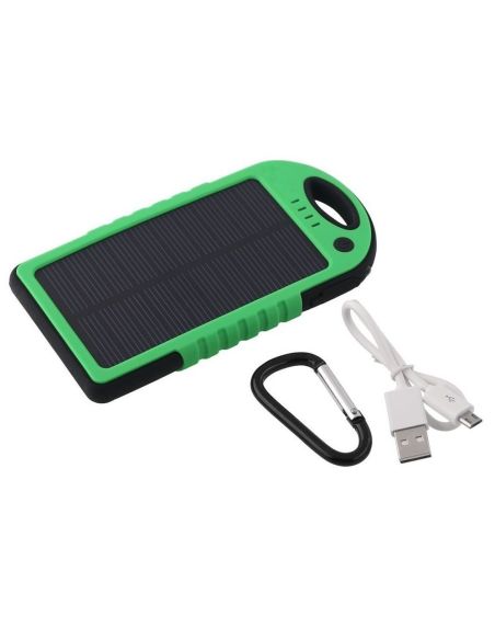 Водоустойчиво зарядно Соларна Външна Батерия Power Bank 5000 mAh