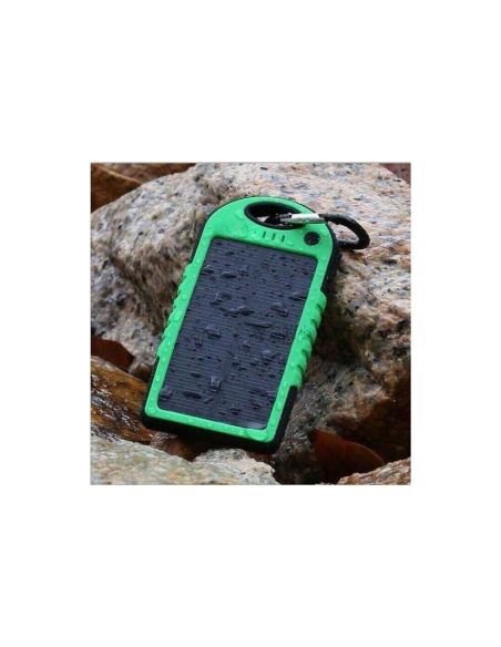 Водоустойчиво зарядно Соларна Външна Батерия Power Bank 5000 mAh