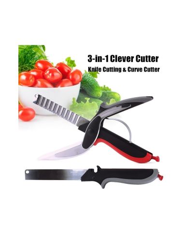 Ножица за рязане на месо и зеленчуци Clever Cutter Инокс
