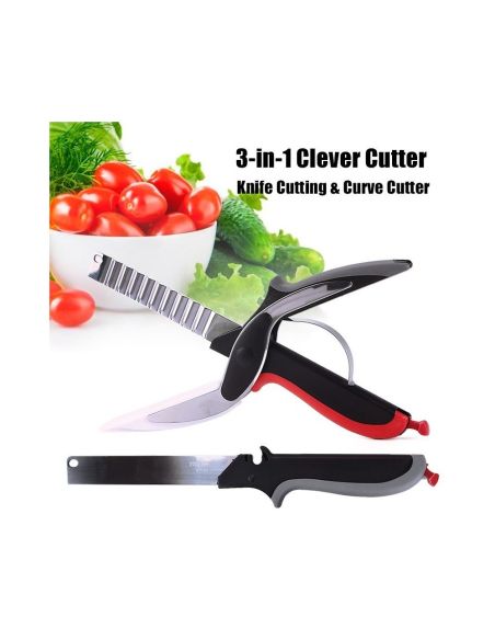 Ножица за рязане на месо и зеленчуци Clever Cutter Инокс