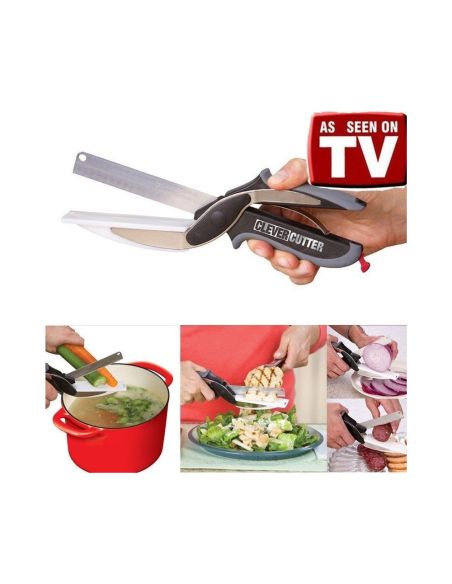 Ножица за рязане на месо и зеленчуци Clever Cutter Инокс