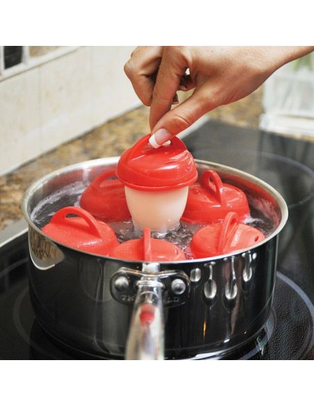EGGIES форми за варене на яйца без черупки