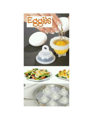 EGGIES форми за варене на яйца без черупки