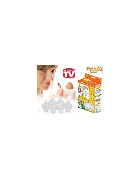 EGGIES форми за варене на яйца без черупки