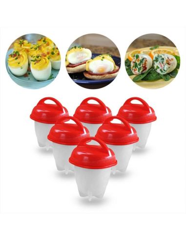 EGGIES форми за варене на яйца без черупки