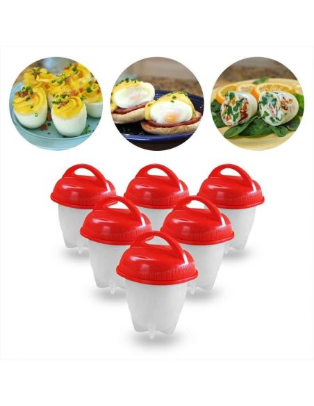 EGGIES форми за варене на яйца без черупки