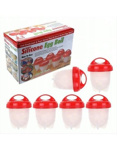 EGGIES форми за варене на яйца без черупки