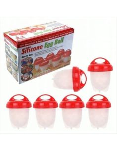 EGGIES форми за варене на яйца без черупки 2