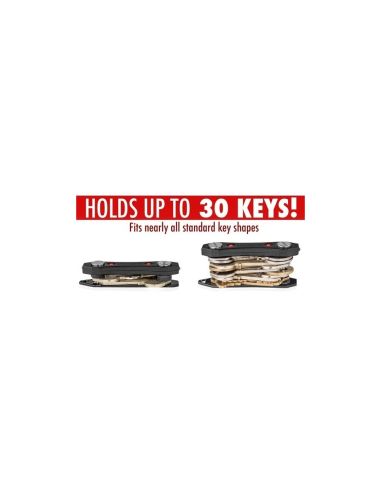 Органайзер за ключове ключодържател Key Ninja с фенерче