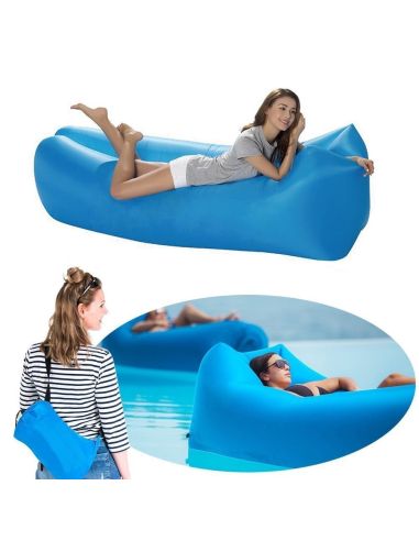 Самонадуващ се дюшек, легло, шезлонг, барбарон Lazy Bag