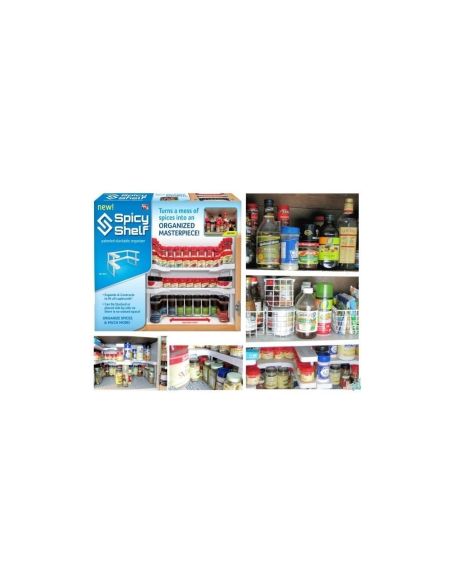 Spicy Shelf Органайзер с Рафтове за Шкафове