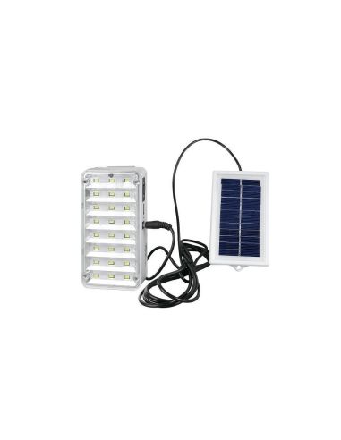 LED лампа с дистанционно управление и изнесен соларен панел