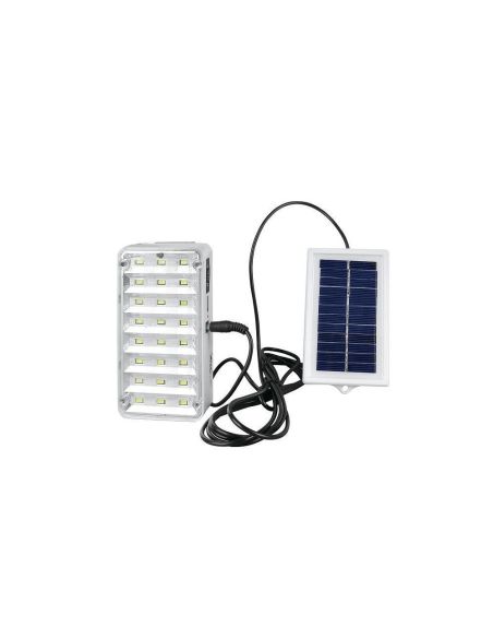 LED лампа с дистанционно управление и изнесен соларен панел
